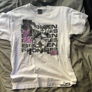 White Broken Promises Tee